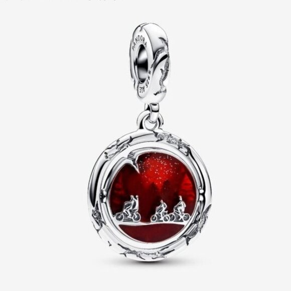 Pandora Stranger Things Glow-in-the-dark Upside Down Dangle Charm - Picture 1 of 2